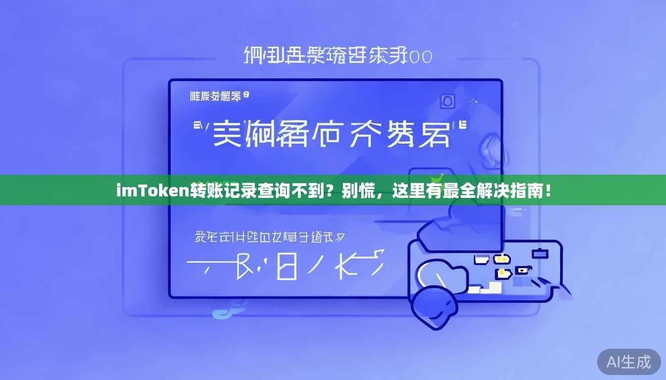 imToken转账记录查询不到？别慌，这里有最全解决指南！