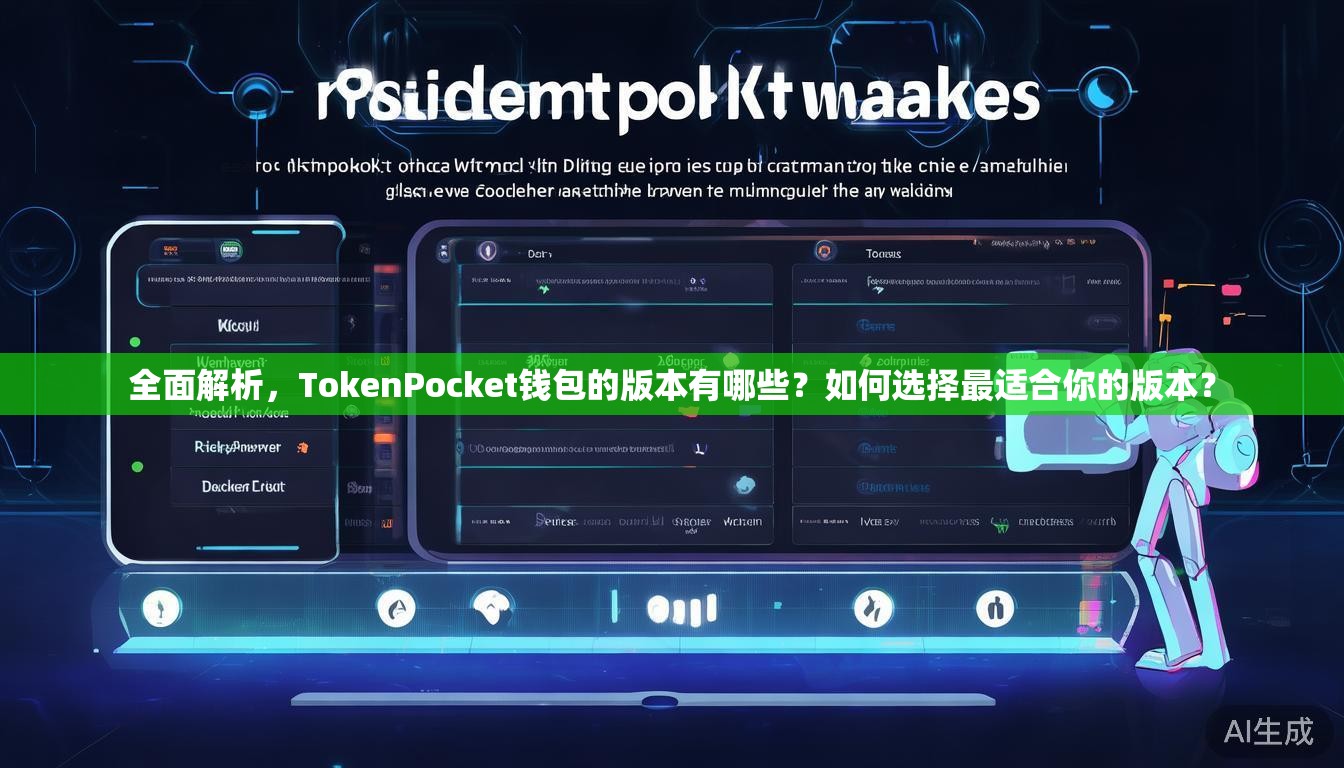 全面解析，TokenPocket钱包的版本有哪些？如何选择最适合你的版本？