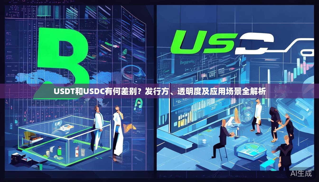 USDT和USDC有何差别？发行方、透明度及应用场景全解析