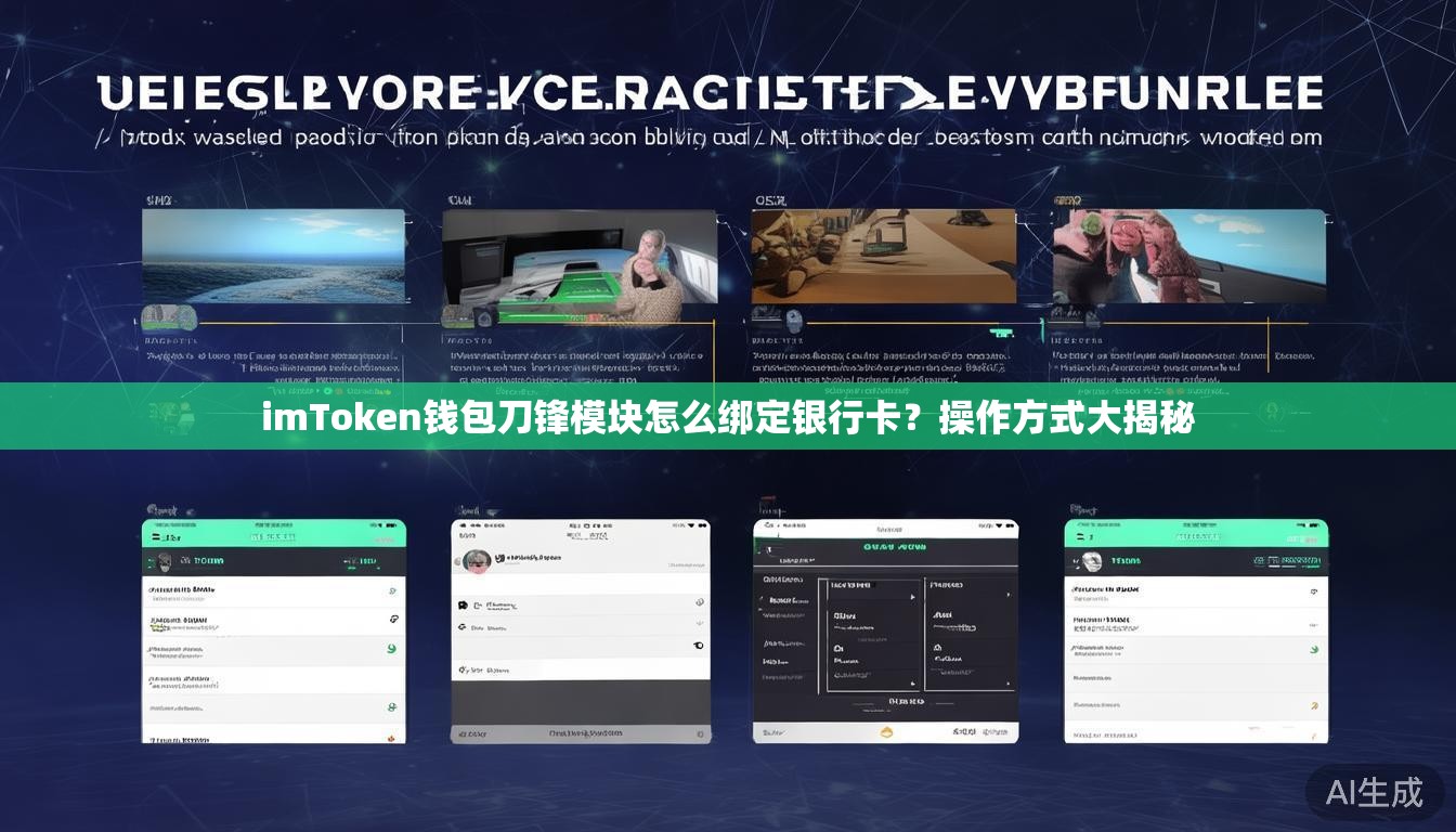 imToken钱包刀锋模块怎么绑定银行卡？操作方式大揭秘