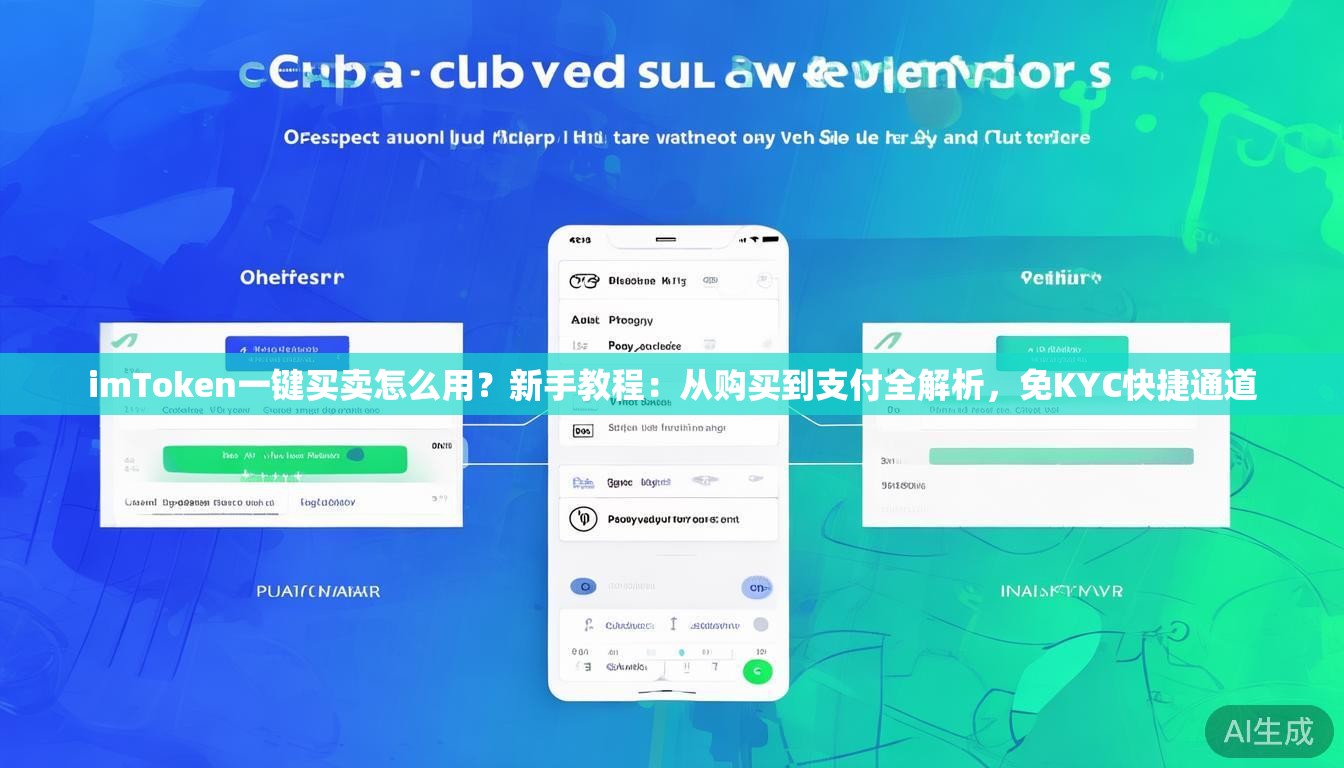 imToken一键买卖怎么用？新手教程：从购买到支付全解析，免KYC快捷通道