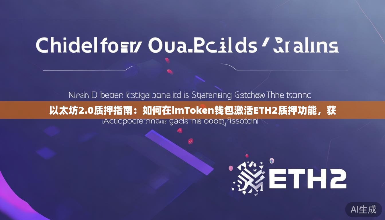 以太坊2.0质押指南：如何在imToken钱包激活ETH2质押功能，获