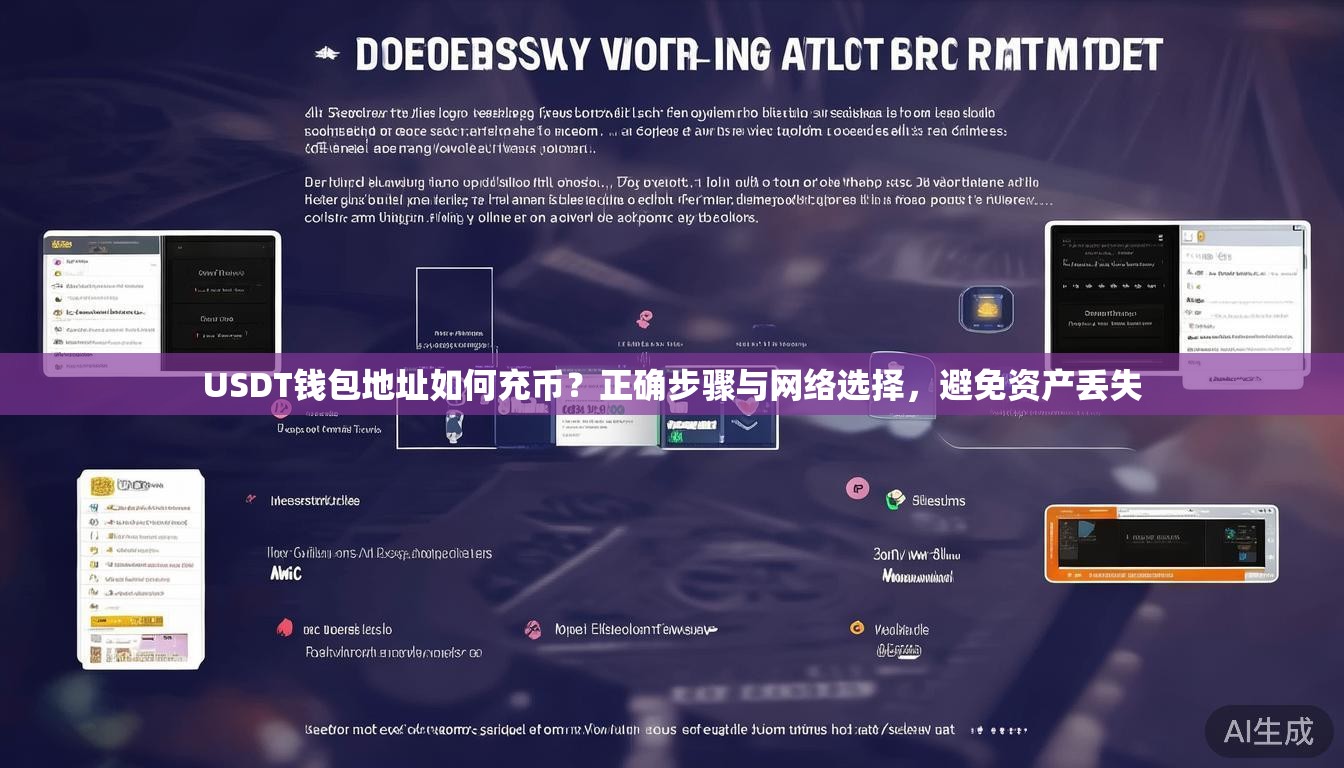 USDT钱包地址如何充币?正确步骤与网络选择,避免资产丢失 USDT钱包地址如何充币?正确步骤与网络选择,避免资产丢失