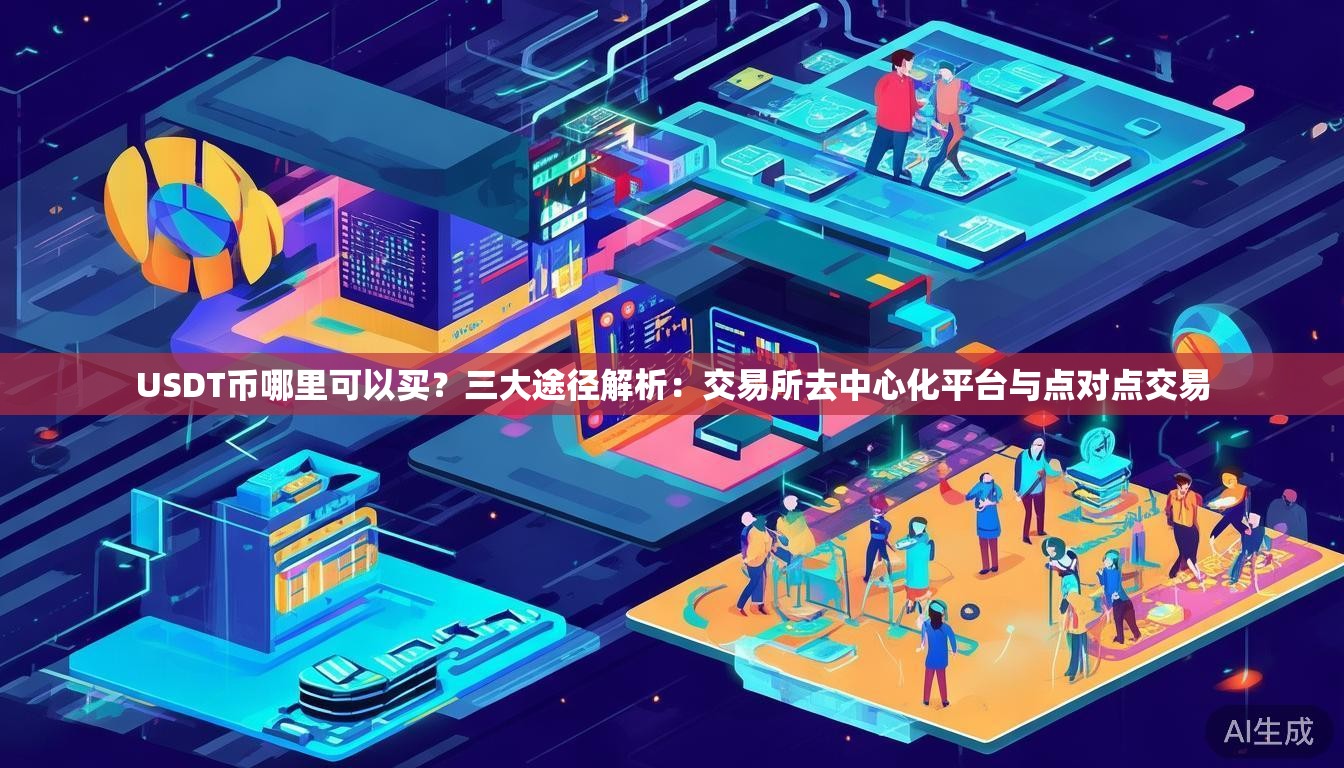 USDT币哪里可以买？三大途径解析：交易所去中心化平台与点对点交易