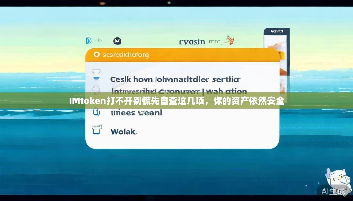 IMtoken打不开别慌先自查这几项,你的资产依然安全 IMtoken打不开别慌先自查这几项,你的资产依然安全