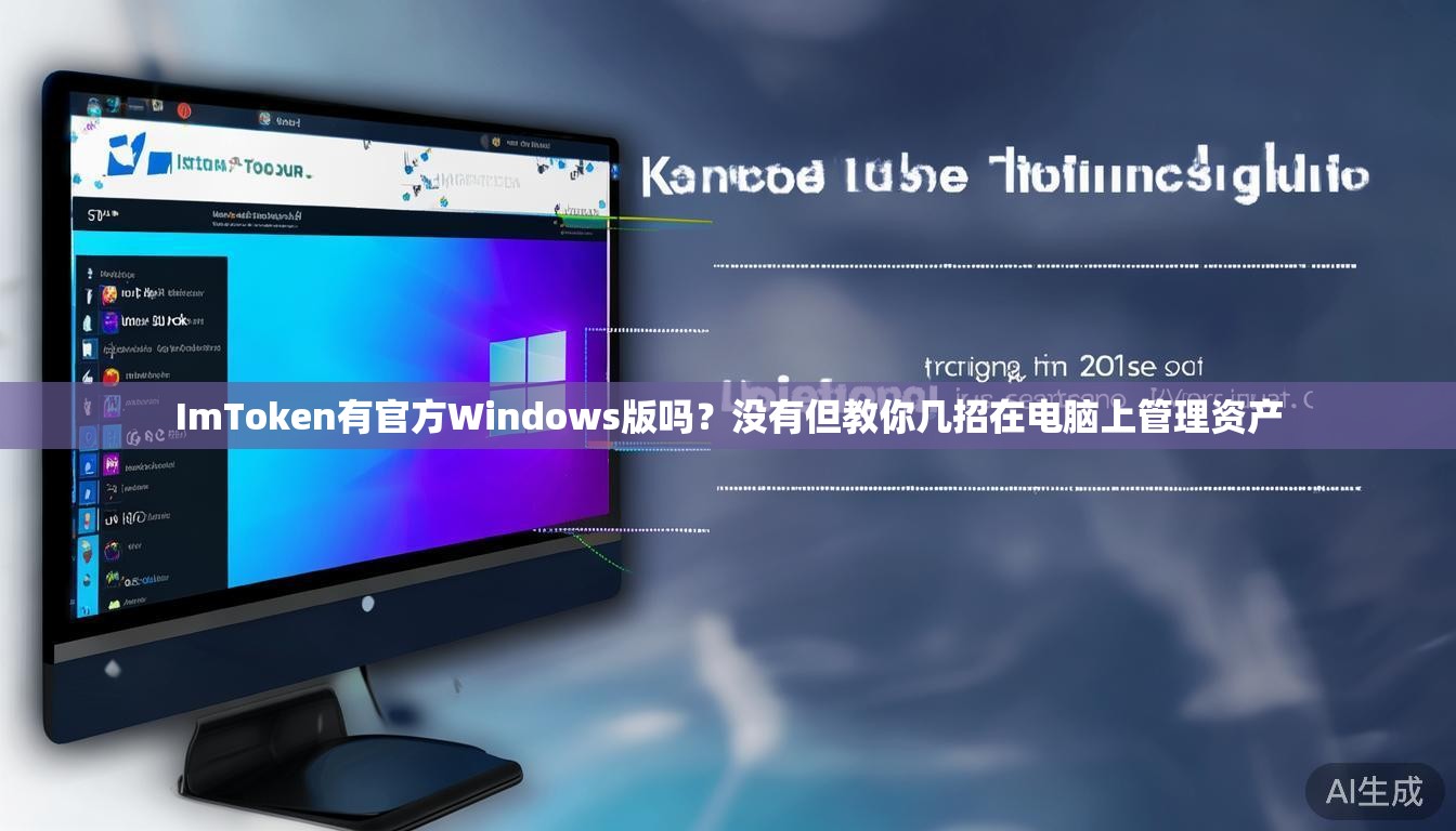 ImToken有官方Windows版吗？没有但教你几招在电脑上管理资产