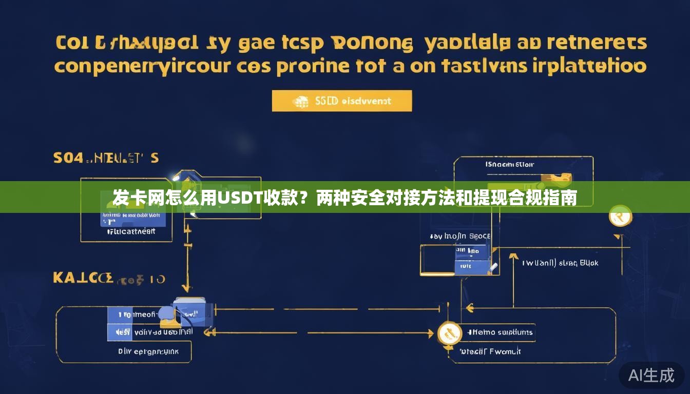 发卡网怎么用USDT收款?两种安全对接方法和提现合规指南 发卡网怎么用USDT收款?两种安全对接方法和提现合规指南