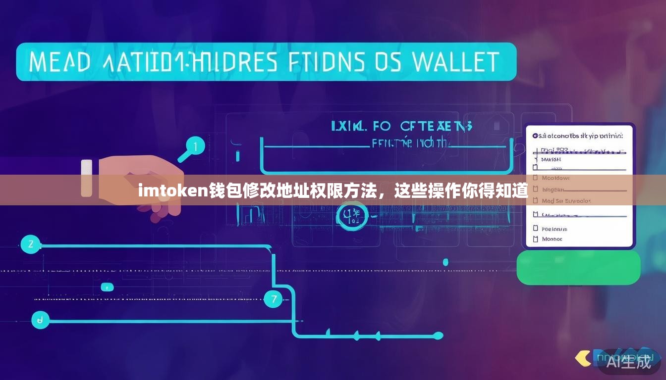 imtoken钱包修改地址权限方法，这些操作你得知道