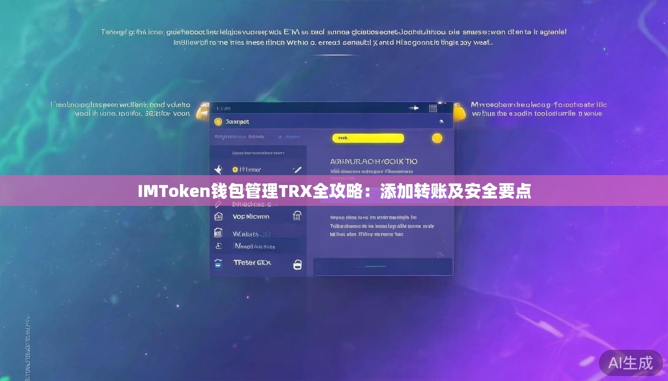 IMToken钱包管理TRX全攻略：添加转账及安全要点
