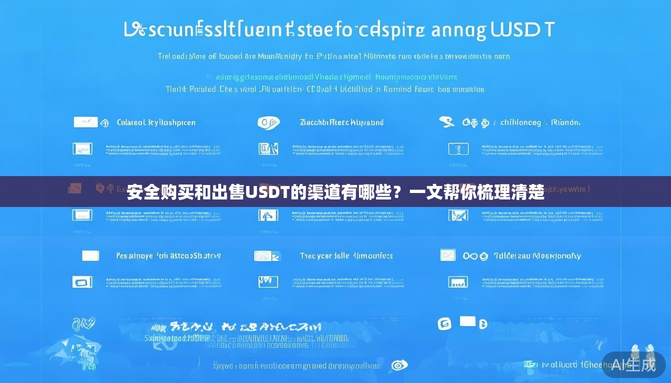 安全购买和出售USDT的渠道有哪些?一文帮你梳理清楚 安全购买和出售USDT的渠道有哪些?一文帮你梳理清楚