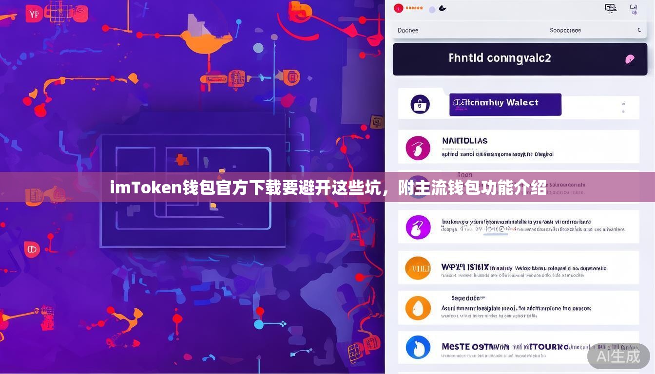 imToken钱包官方下载要避开这些坑,附主流钱包功能介绍 imToken钱包官方下载要避开这些坑,附主流钱包功能介绍
