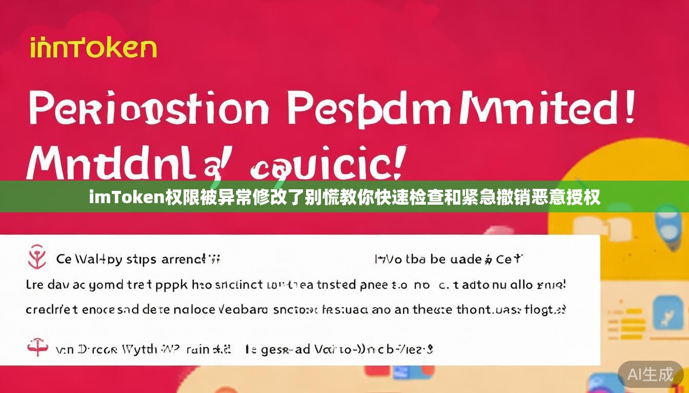 imToken权限被异常修改了别慌教你快速检查和紧急撤销恶意授权