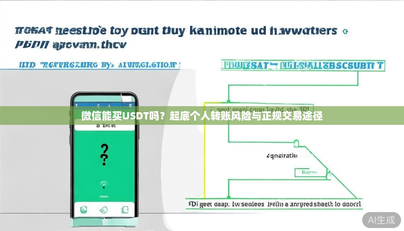 微信能买USDT吗？起底个人转账风险与正规交易途径