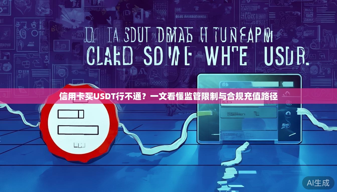 信用卡买USDT行不通?一文看懂监管限制与合规充值路径 信用卡买USDT行不通?一文看懂监管限制与合规充值路径