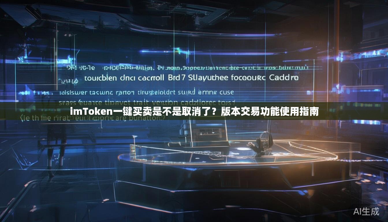 imToken一键买卖是不是取消了?版本交易功能使用指南 imToken一键买卖是不是取消了?版本交易功能使用指南