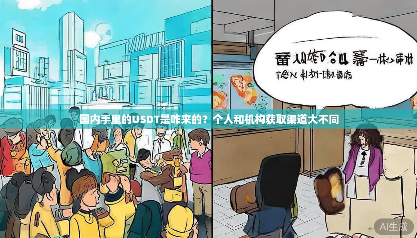 国内手里的USDT是咋来的？个人和机构获取渠道大不同