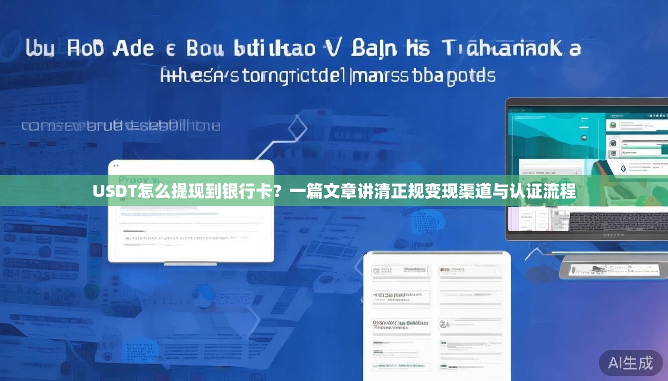 USDT怎么提现到银行卡?一篇文章讲清正规变现渠道与认证流程 USDT怎么提现到银行卡?一篇文章讲清正规变现渠道与认证流程